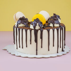 Vanilla Dream: Chocolate and Coffee Birthday Cake