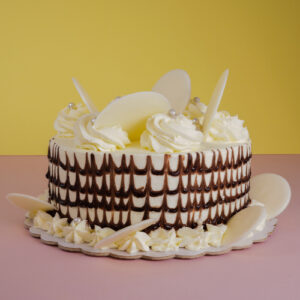 Vanilla Bliss: White Chocolate Vanilla Birthday Cake
