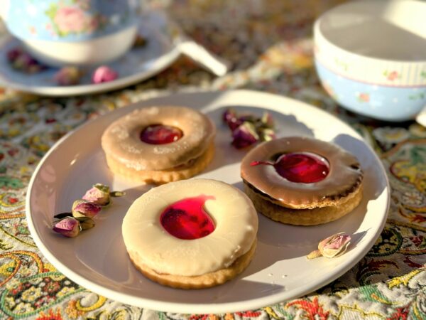 Traditional Persian Jam Pastry